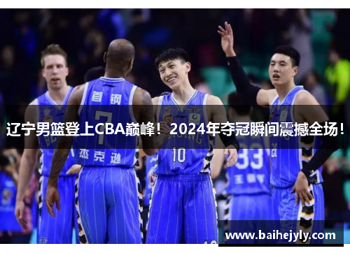 辽宁男篮登上CBA巅峰！2024年夺冠瞬间震撼全场！